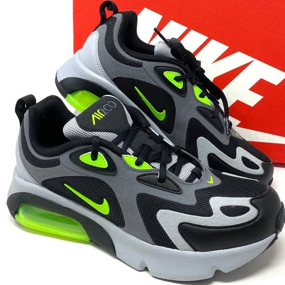 Nike Shoes - 🌿Sale🌿 Nike AT5627 006 Air Max 200 GS Dark Grey Green Women's Running Shoes